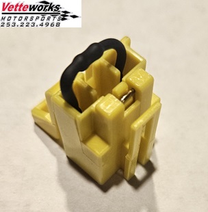 C6 Corvette seat belt pretensioner sim plug